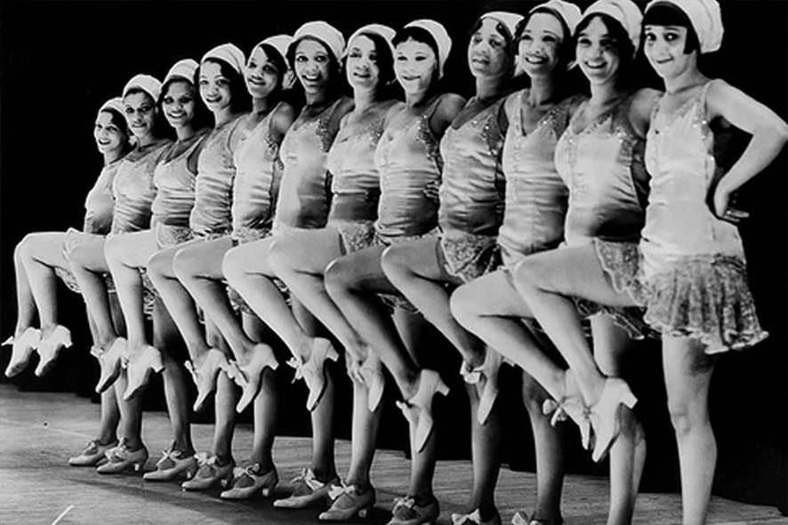 Cabaret dancers in the 1920s